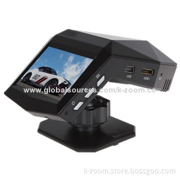 HD mobile DVR, full HD 1080P, 120-degree view angle, 2.0 inches, 4:3